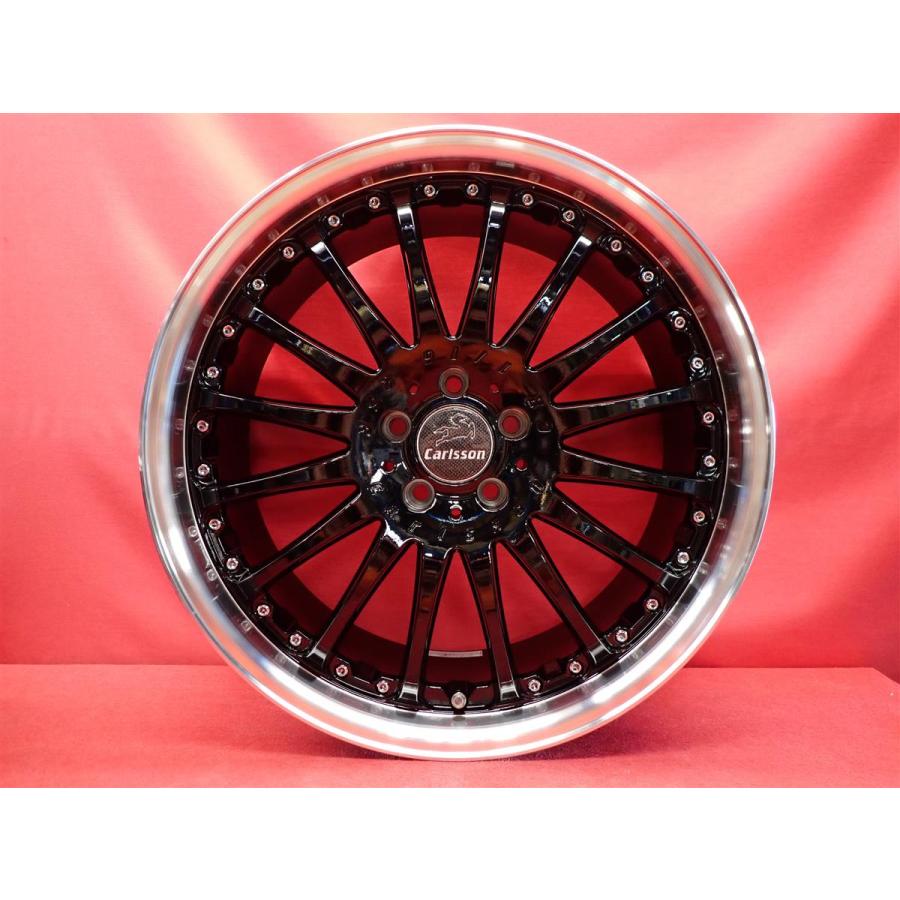Carlsson 1/16 RSR 20インチ タイヤ付き Carlsson カールソン 1/16 RSR 中古ホイール 4本 8.5/9.5J 20インチ