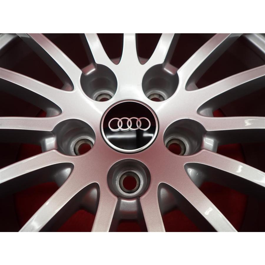 鍛造合金 軽量 1本8.5kg AUDI アウディ A4 S4 A5 S5 8W 純正 中古ホイール 4本 7.5J 17インチ PCD112 5穴 +29 ハブ66.5 8W0601025AE aa17の画像