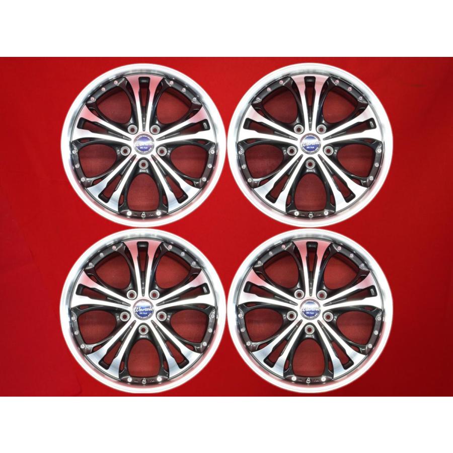 Warwic ワーウィック DS769 中古ホイール 4本 7J 17インチ PCD114.3 5 