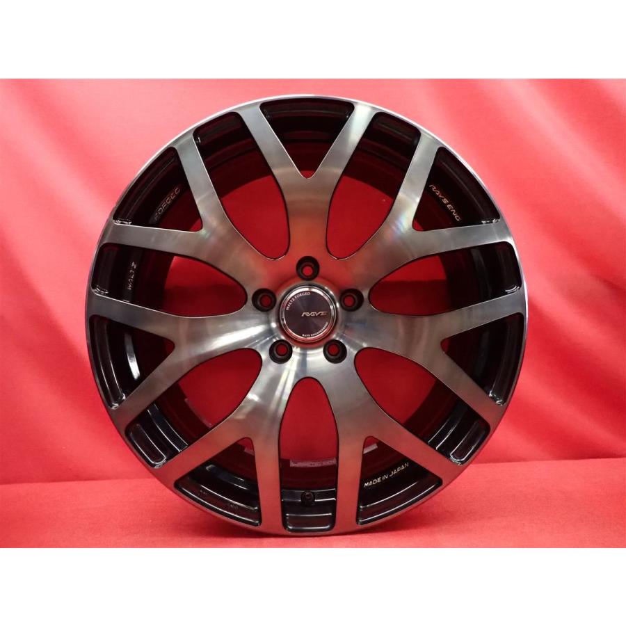 鍛造 軽量 1本9.3kg RAYS WALTZ FORGED S7 中古ホイール 4本 8J 19