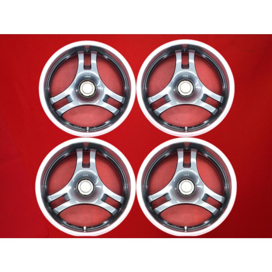 絶版 希少 スーパーアドバン レーシング SA3R 中古ホイール 4本 8/9J