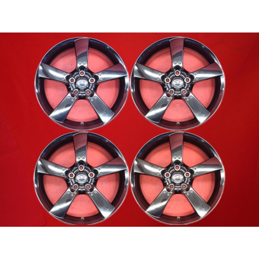 マツダ rx-8 rx8 純正 ホイール ４本セット 18インチ MAZDA マツダ RX-8 SE3P タイプS 純正 中古ホイール 4本 8J 18インチ