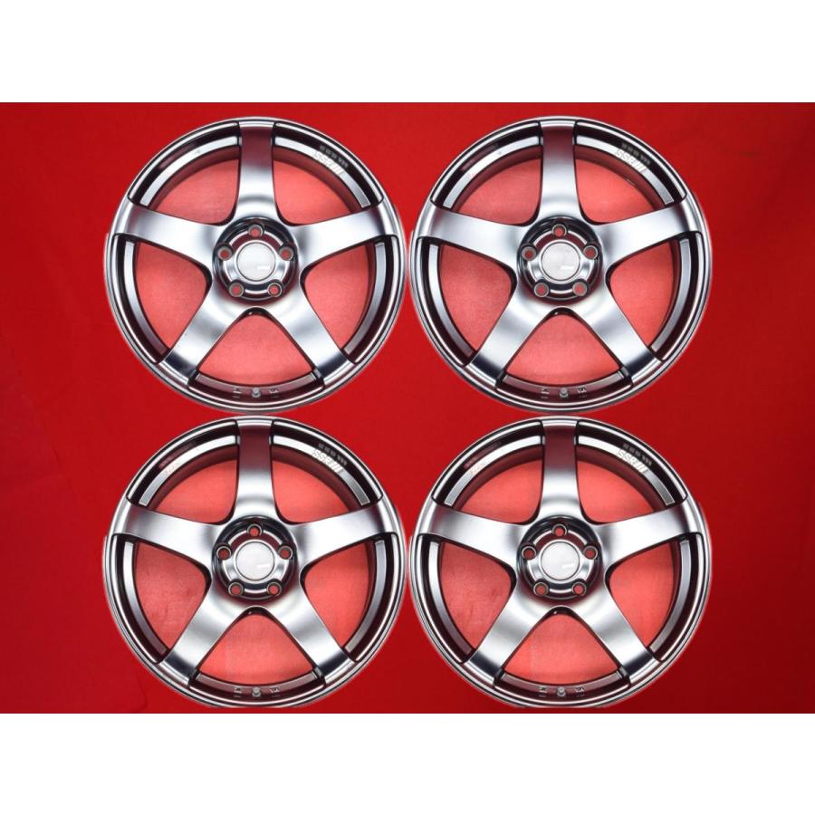 軽量 1本10.2kg SSR GTV 01 中古ホイール 4本 8J 18インチ PCD112 5穴