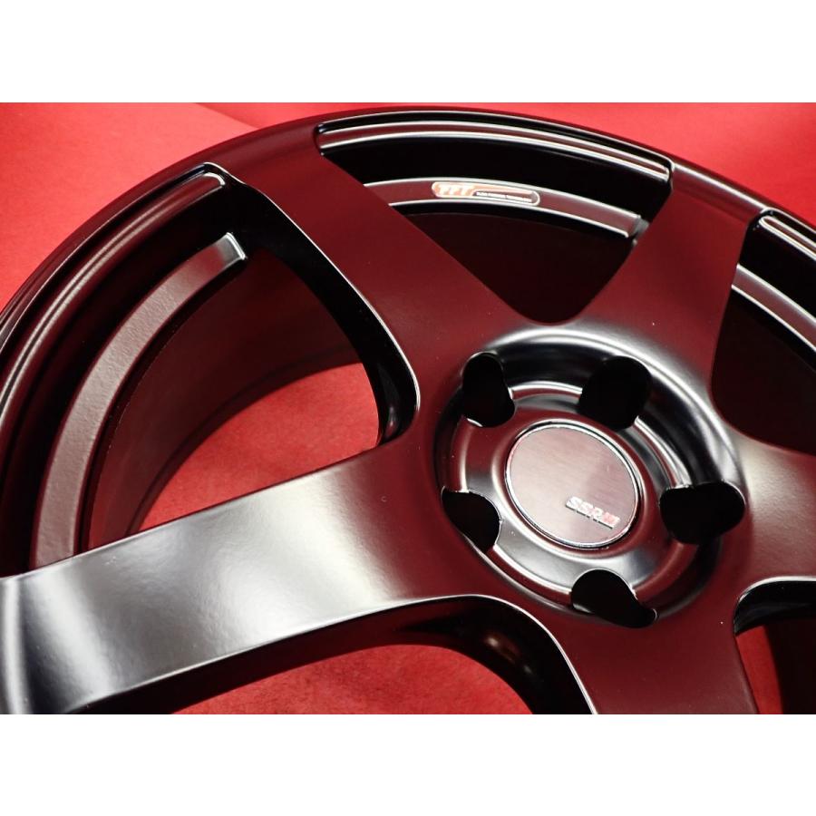 軽量 1本10.2kg SSR GTV 01 中古ホイール 4本 8J 18インチ PCD112 5穴 