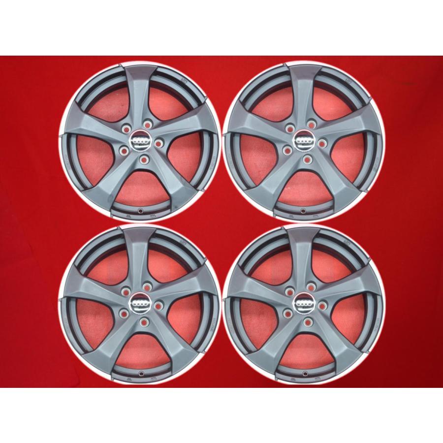 MSW 47 中古ホイール 4本 7.5J 17インチ PCD112 5穴 +45 ハブ73