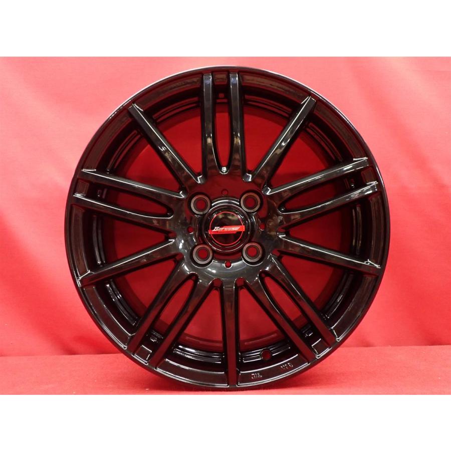 希少 ダンロップ バロッソ 19インチ ホイール バロッソ Barosso DN15 前後インチ違い 中古ホイール 4本 4.5/6J 15/16