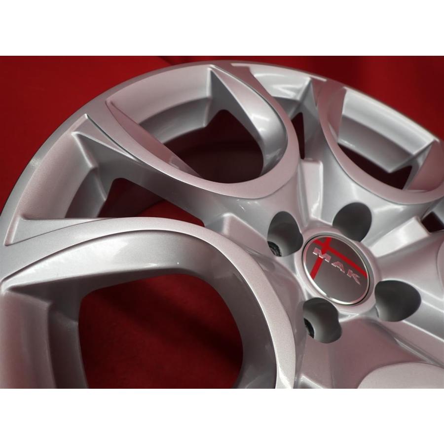 MAK マック TORINO トリノ 中古ホイール 4本 7J 17インチ PCD98 4穴 +