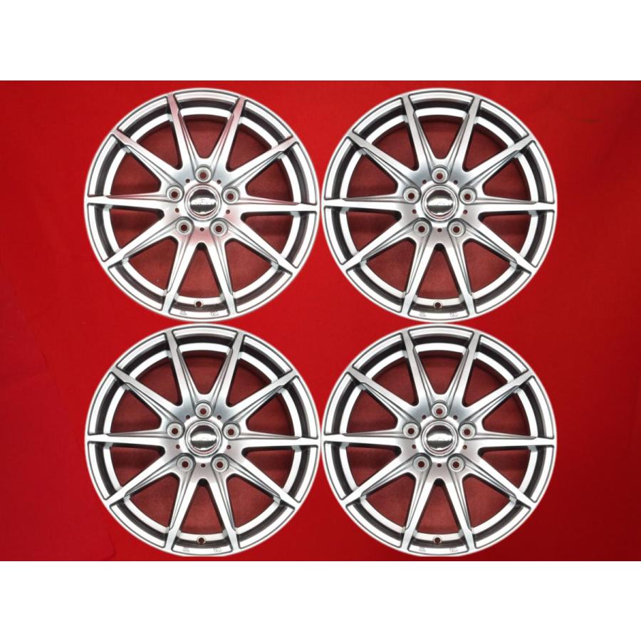 シュナイダー SLS 中古ホイール 4本 6.5J 16インチ PCD114.3 5穴 +48 