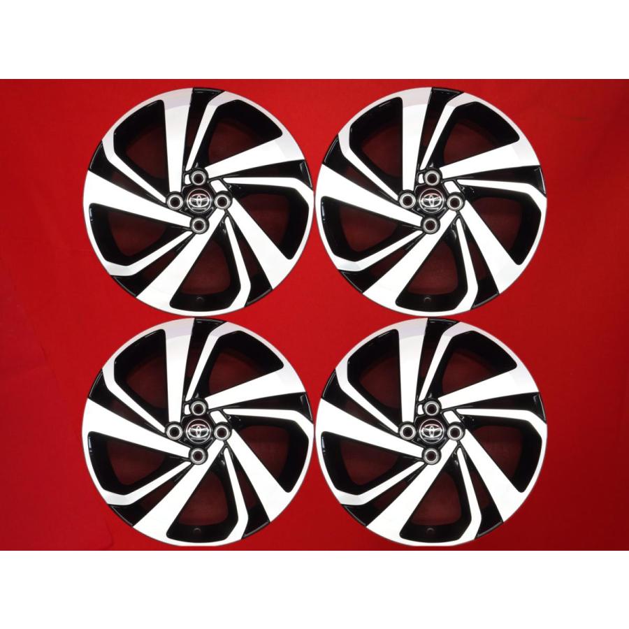 足*旅様 中古トヨタライズ純正ホイール４本セット 195/60 R17 スタッド TOYOTA トヨタ ライズ Z 純正 中古ホイール 4本 6J 17インチ PCD100 4