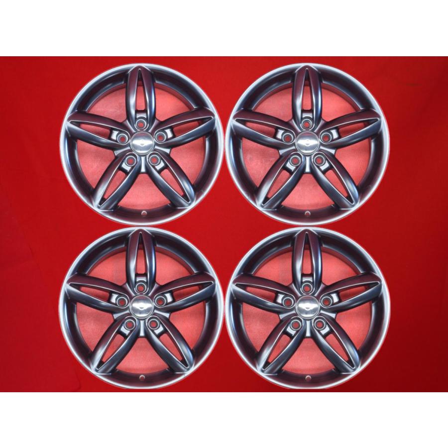 メーカー不明 5スポークタイプ 中古ホイール 4本 6.5J 16インチ PCD112