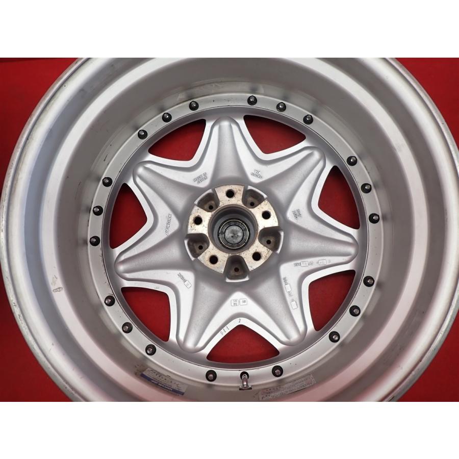 WORK ワーク LS207 中古ホイール 4本 8.5/9.5J 19インチ PCD114.3 5穴