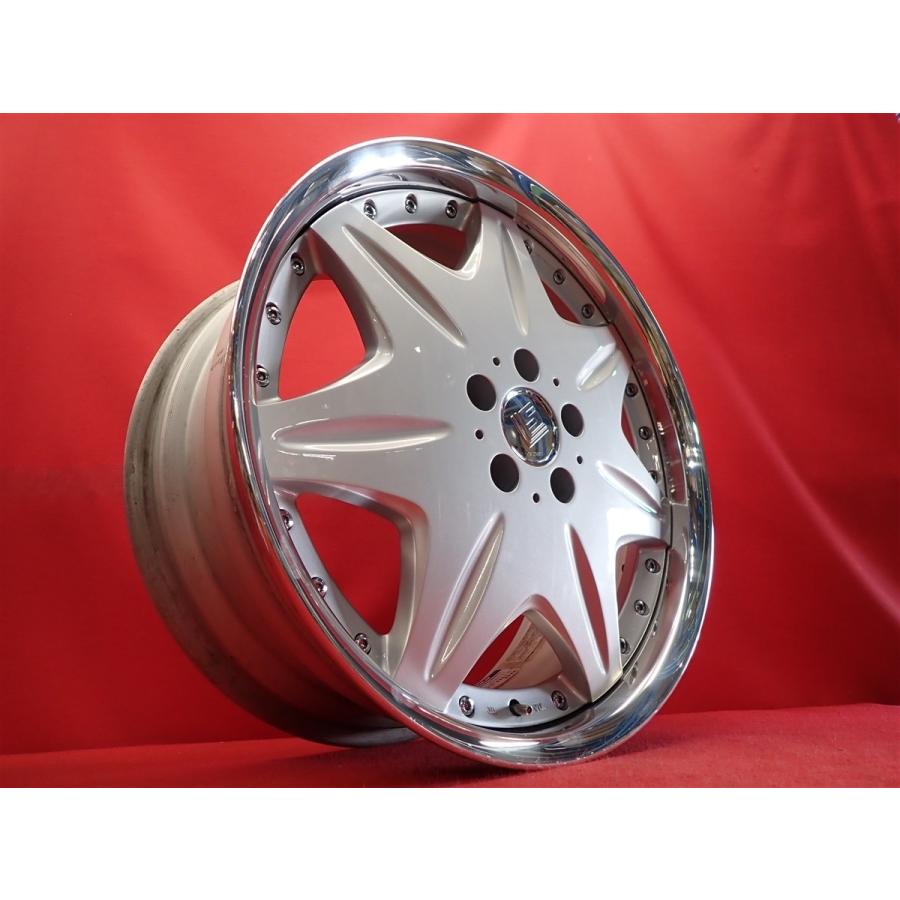 WORK ワーク LS207 18インチ タイヤ付き WORK ワーク LS207 中古ホイール 4本 8.5/9.5J 19インチ PCD114.3 5穴