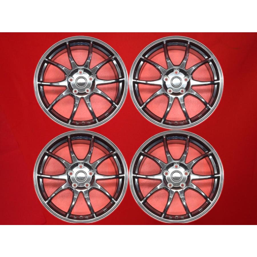 軽量 1本9.4kg G.speed ジースピード G-06 中古ホイール 4本 7.5J 18 