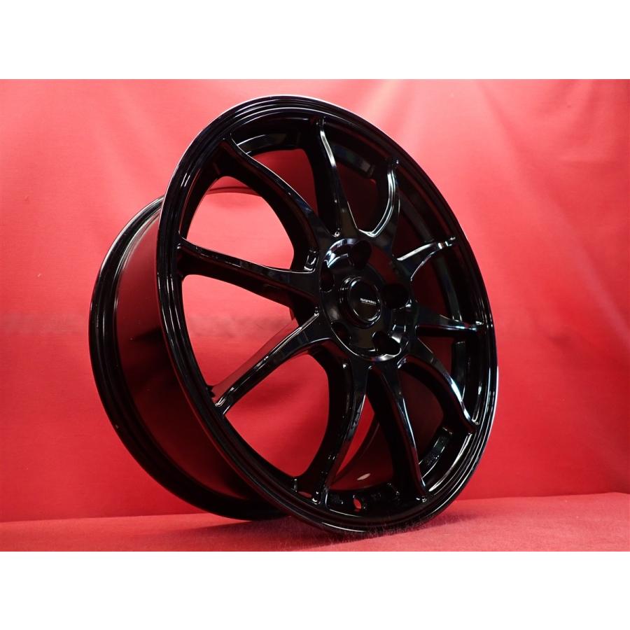 軽量 1本9.4kg G.speed ジースピード G-06 中古ホイール 4本 7.5J 18 