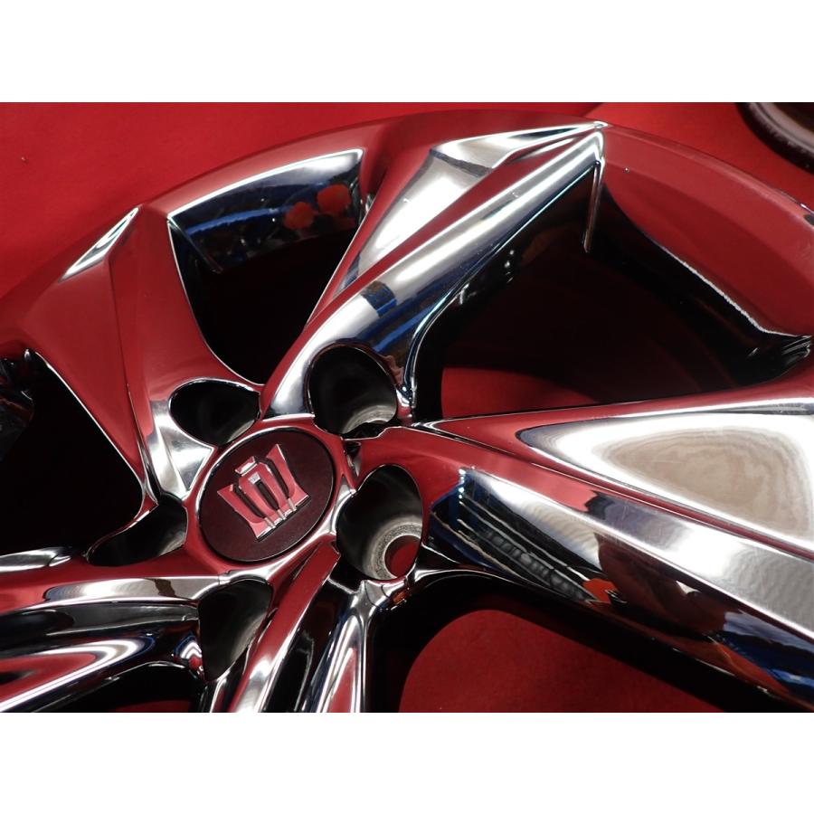 スパッタリング TOYOTA トヨタ クラウン 220系 RS 純正 中古ホイール 4