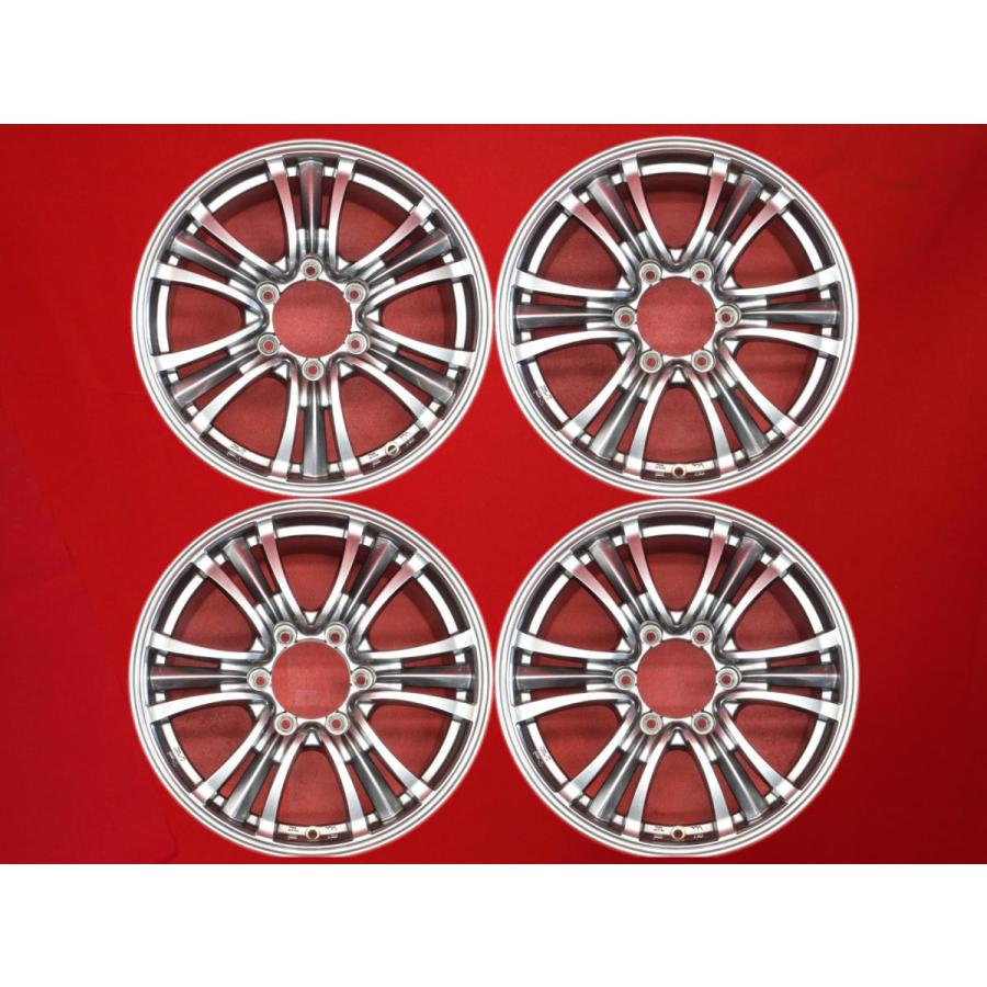 BAZALT バザルト X TYPE2 中古ホイール 4本 7.5J 17インチ PCD139.7 6 