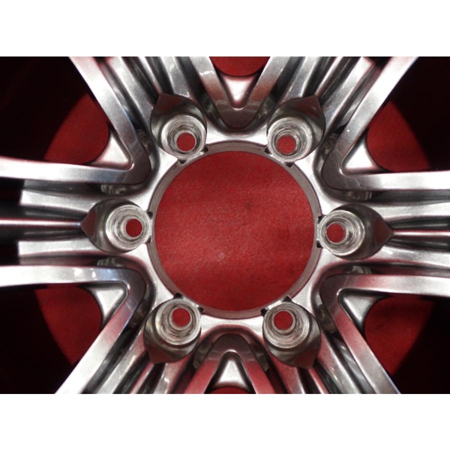 BAZALT バザルト X TYPE2 中古ホイール 4本 7.5J 17インチ PCD139.7 6