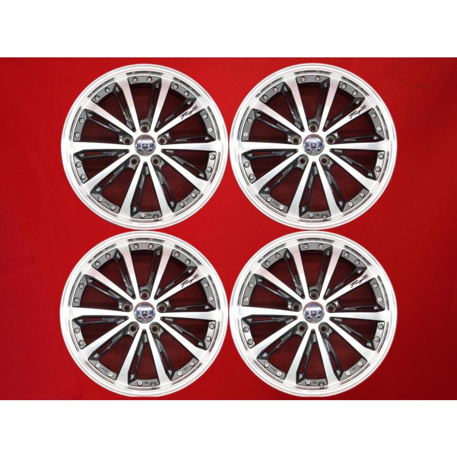 632 LOXARNY ロクサーニ PROGRESS 中古ホイール 4本 7.5J 18インチ