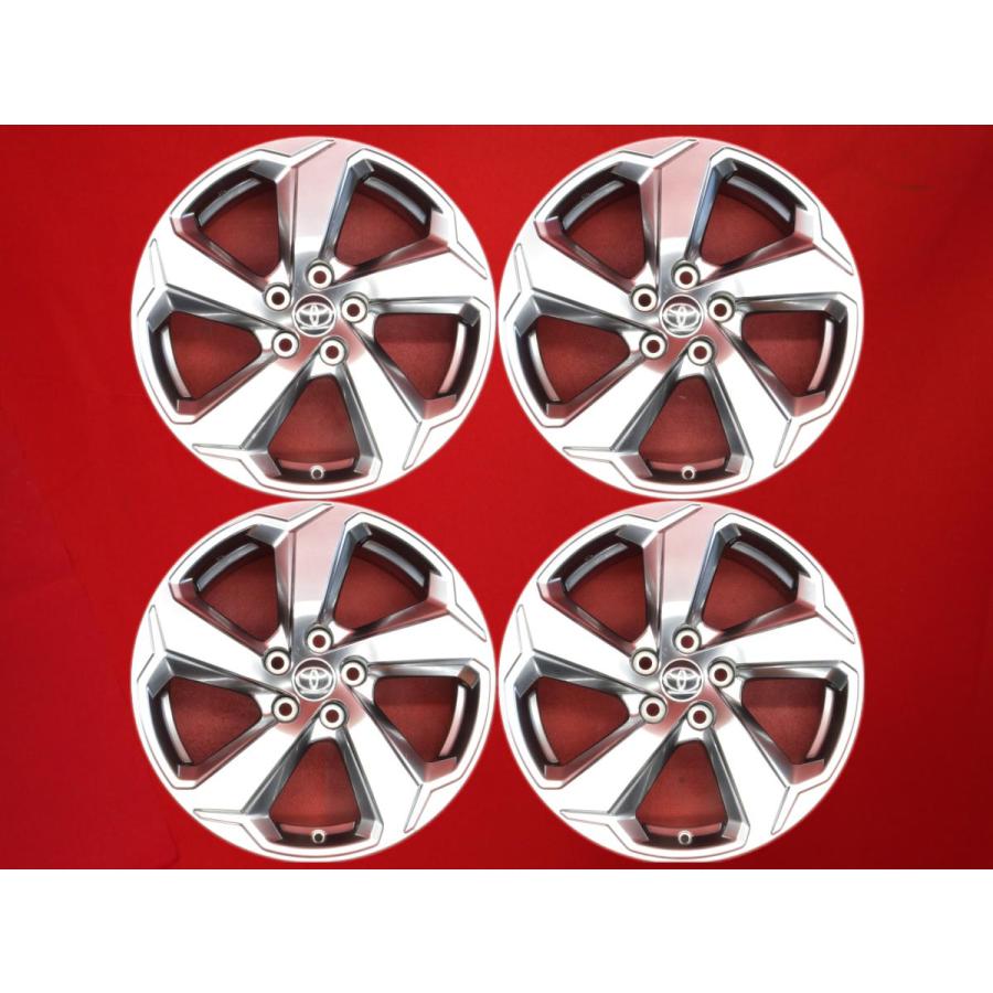 TOYOTA トヨタ RAV4 50系 純正 中古ホイール 4本 7J 18インチ PCD114.3