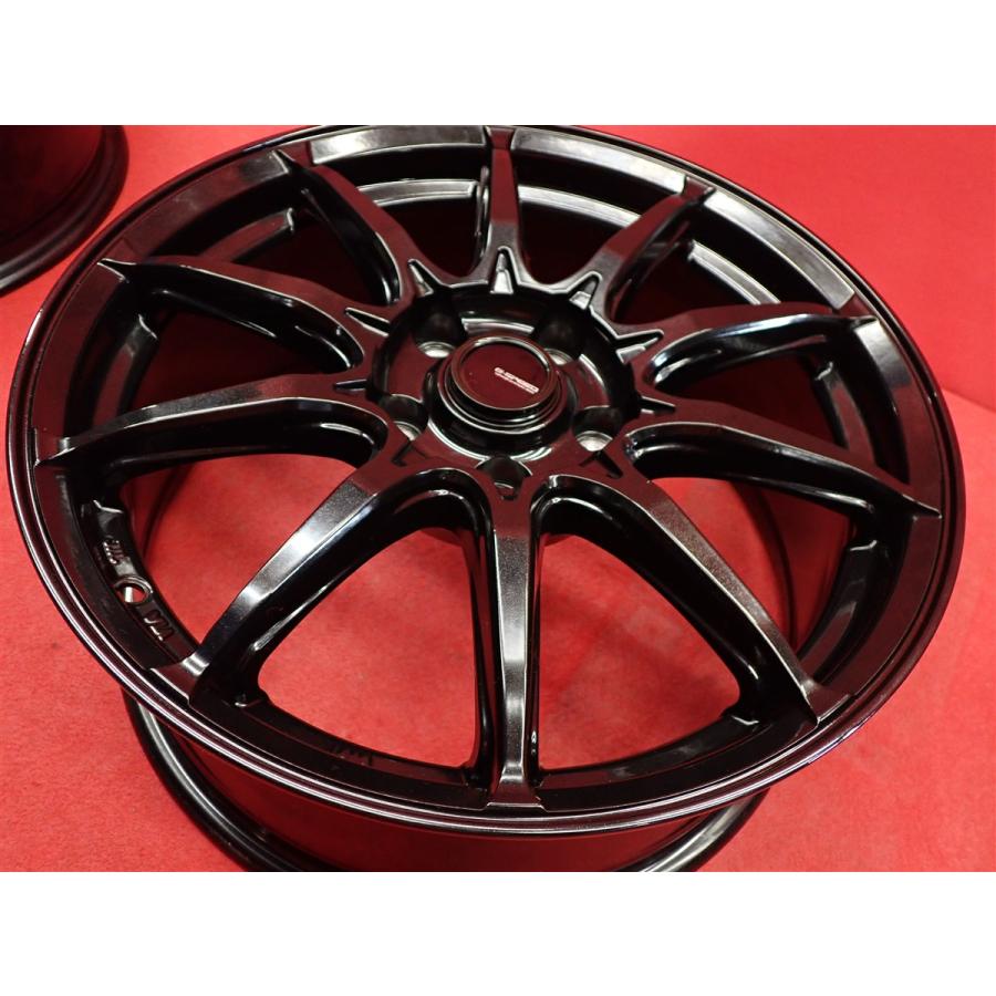 軽量 1本7.8kg G.speed G-05 中古ホイール 4本 7J 17インチ PCD114.3 5