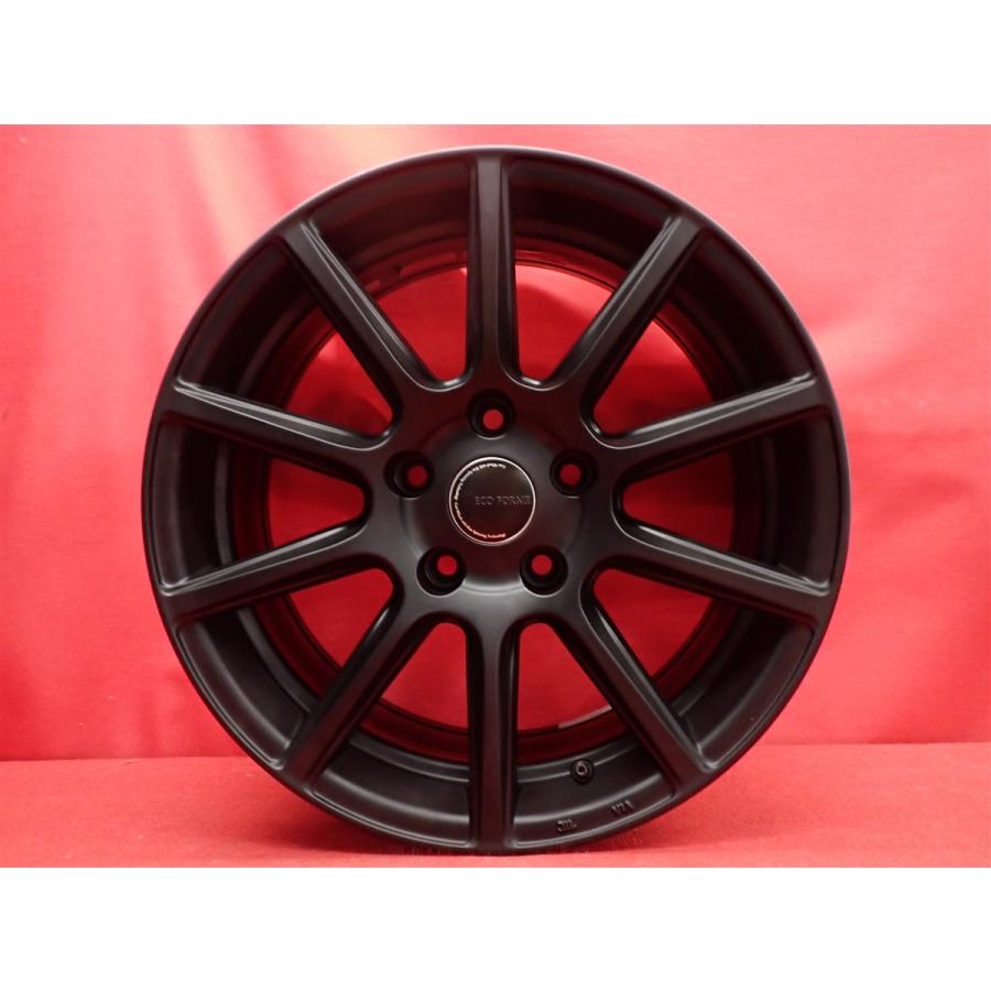 ECOFORME エコフォルム CRS131 中古ホイール 4本 7.5J 17インチ PCD120