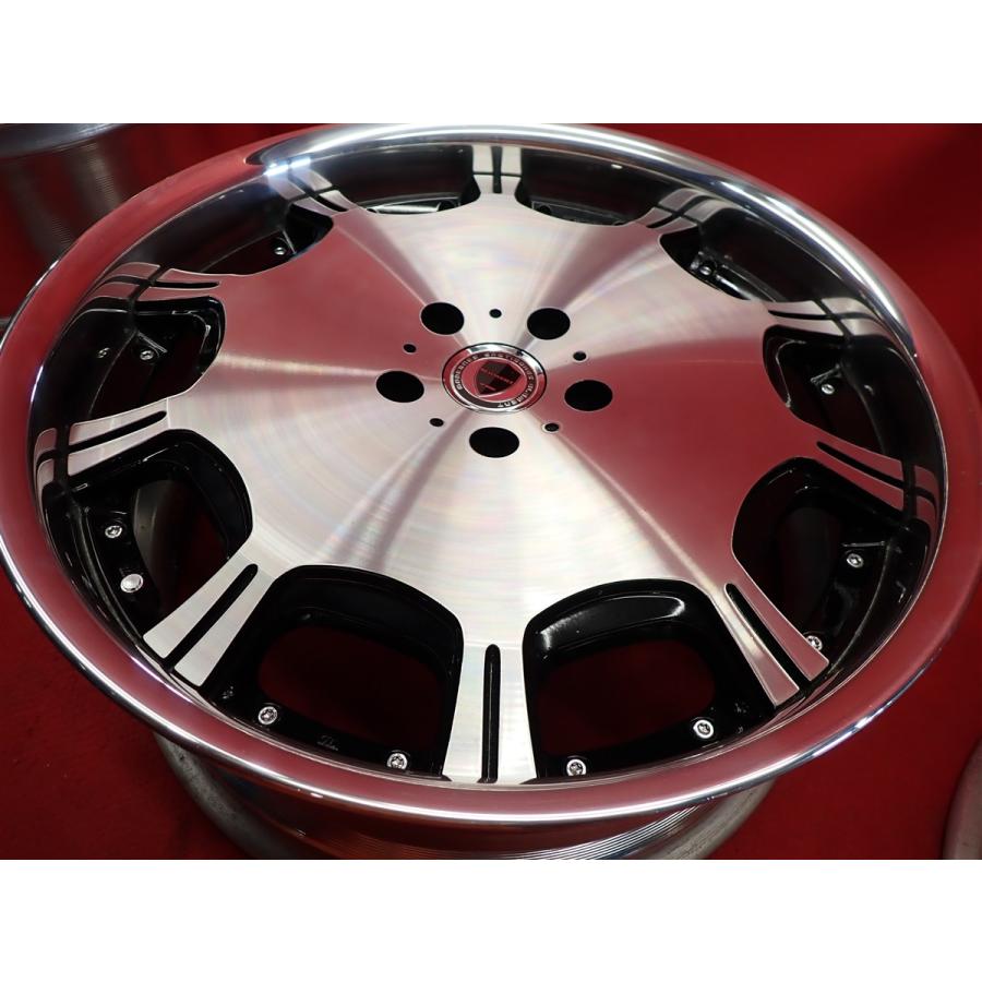 前後太さ違い WORK SCHWERT シュバート SC3 中古ホイール 4本 8.5/9.5J
