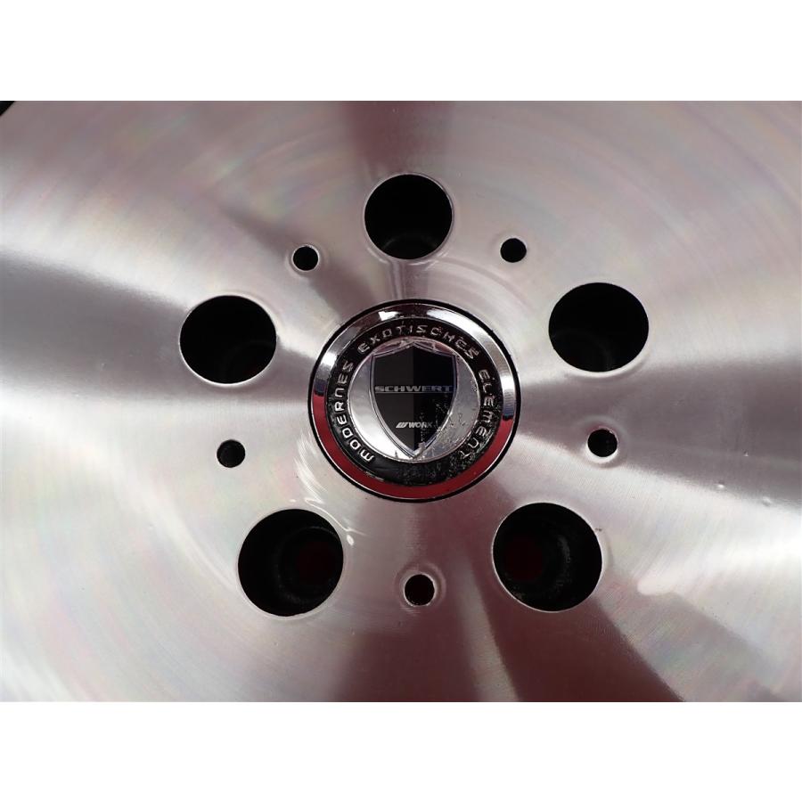 前後太さ違い WORK SCHWERT シュバート SC3 中古ホイール 4本 8.5/9.5J