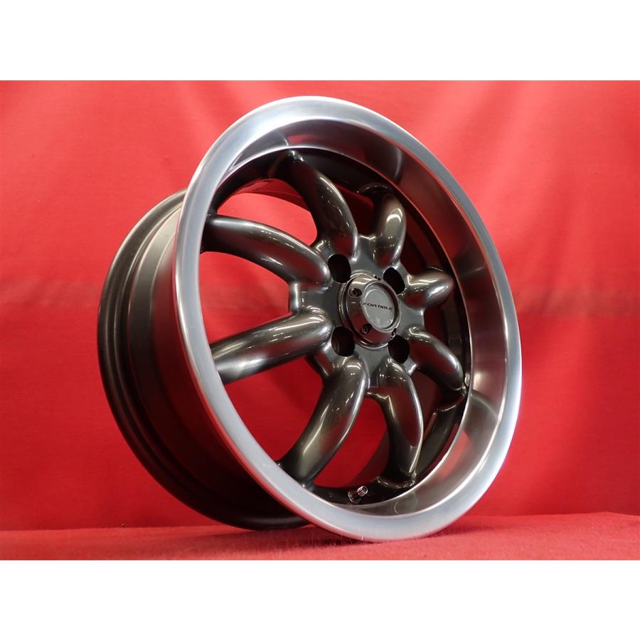 絶版 希少 FORTIBLE フォーティブル タイプ8B 中古ホイール 4本 6.5J