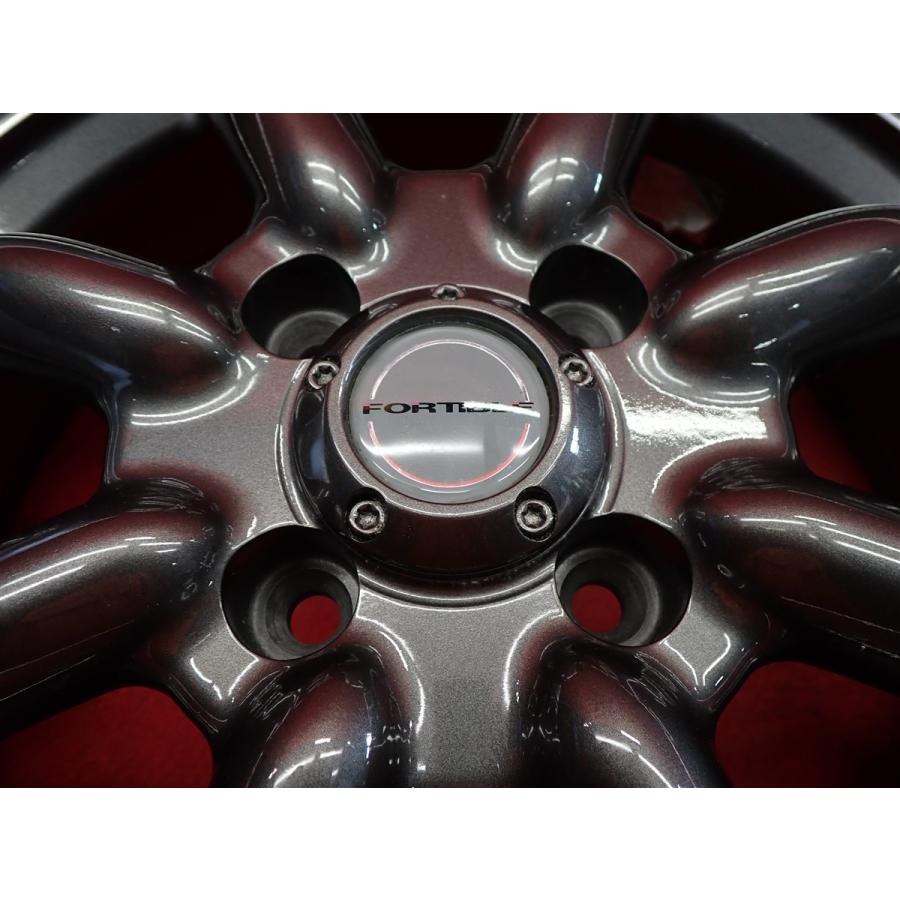 絶版 希少 FORTIBLE フォーティブル タイプ8B 中古ホイール 4本 6.5J