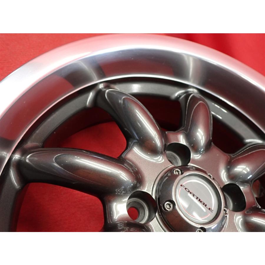絶版 希少 FORTIBLE フォーティブル タイプ8B 中古ホイール 4本 6.5J