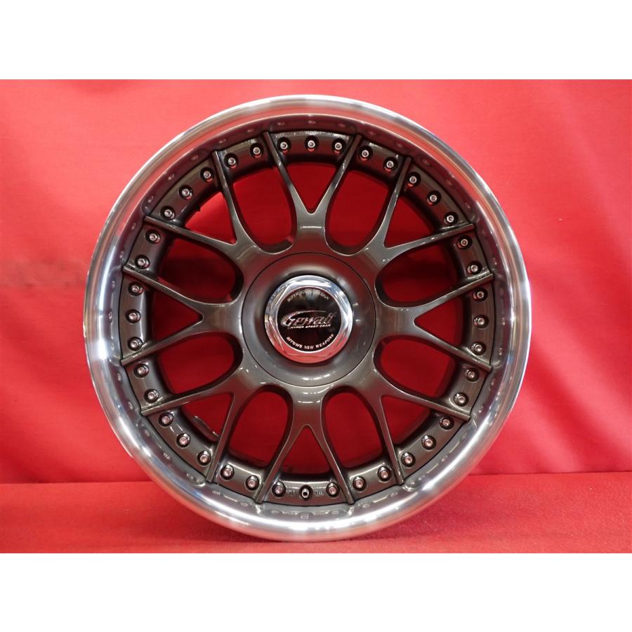 絶版 希少 ゲバルト メッシュ 3P 中古ホイール 4本 7.5J 17インチ