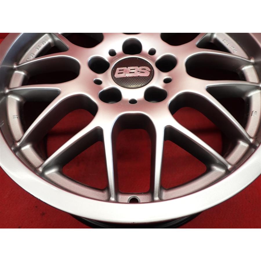 BBS RX RX204 中古ホイール 4本 8J 17インチ PCD120 5穴 +38 ハブ72.5