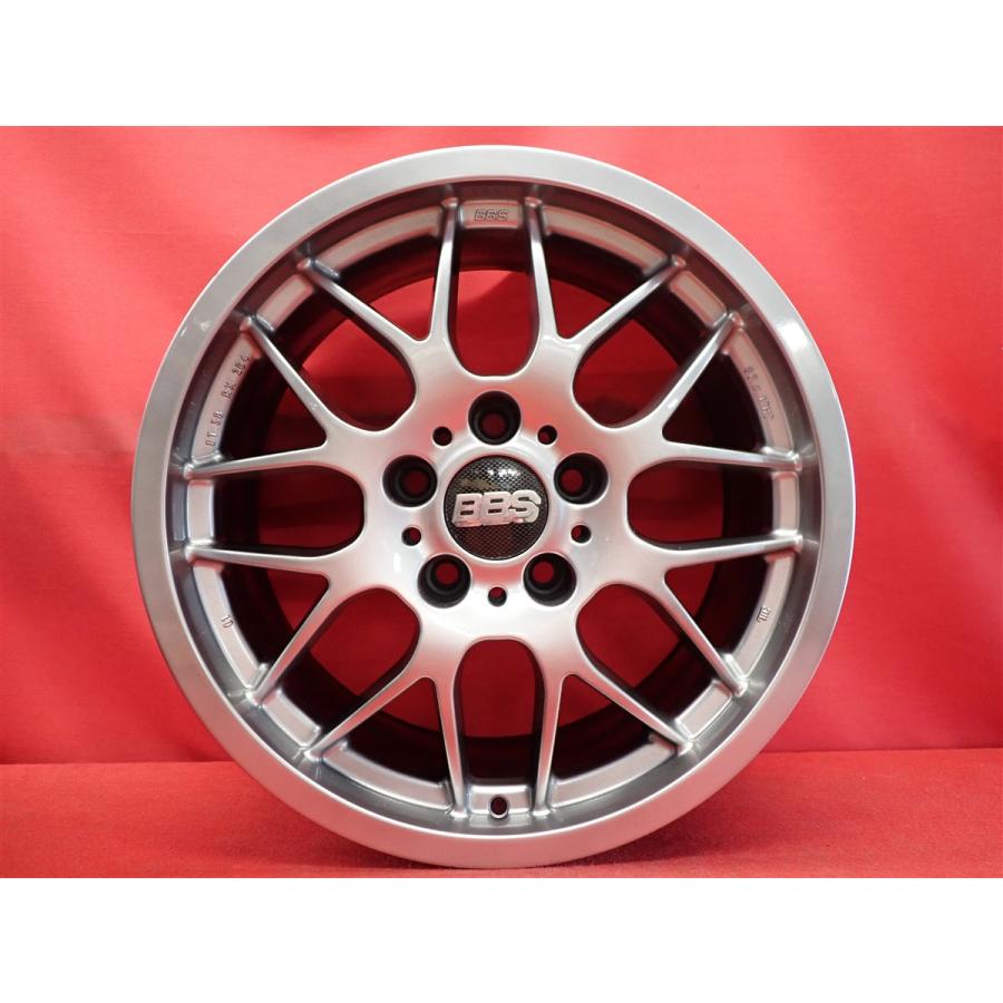BBS RX RX204 中古ホイール 4本 8J 17インチ PCD120 5穴 +38 ハブ72.5