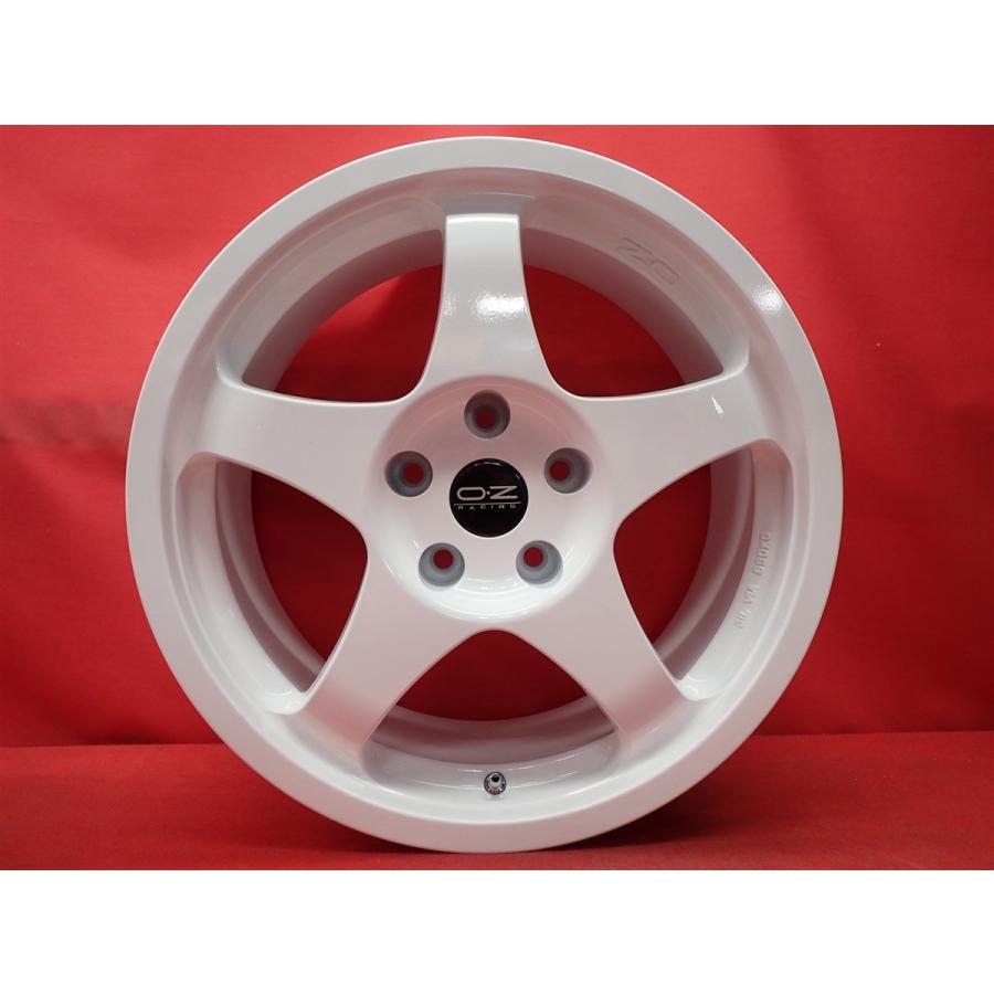 絶版 超希少 OZ クロノ 中古ホイール 4本 8/9J 17インチ PCD114.3 5穴