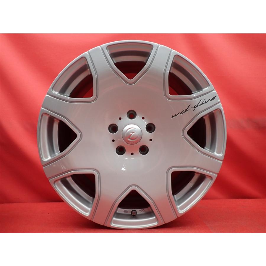 WREST ヴァレスト WD-5 中古ホイール 4本 8J 19インチ PCD114.3 5穴 +