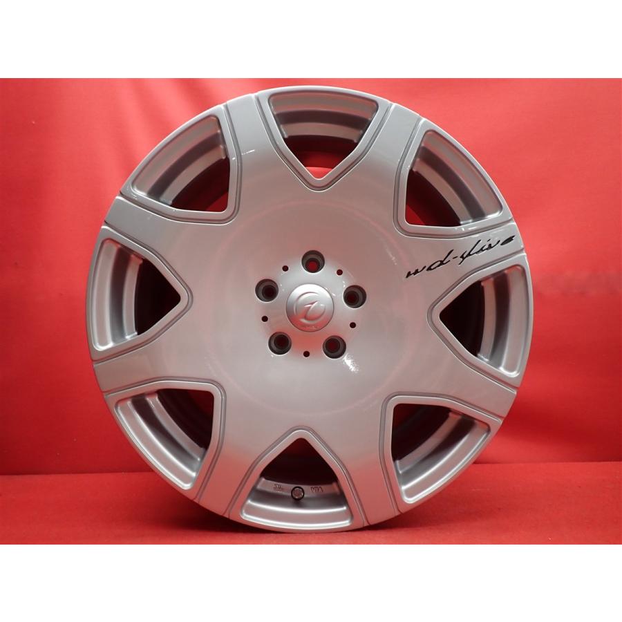 WREST ヴァレスト WD-5 中古ホイール 4本 8J 19インチ PCD114.3 5穴 +