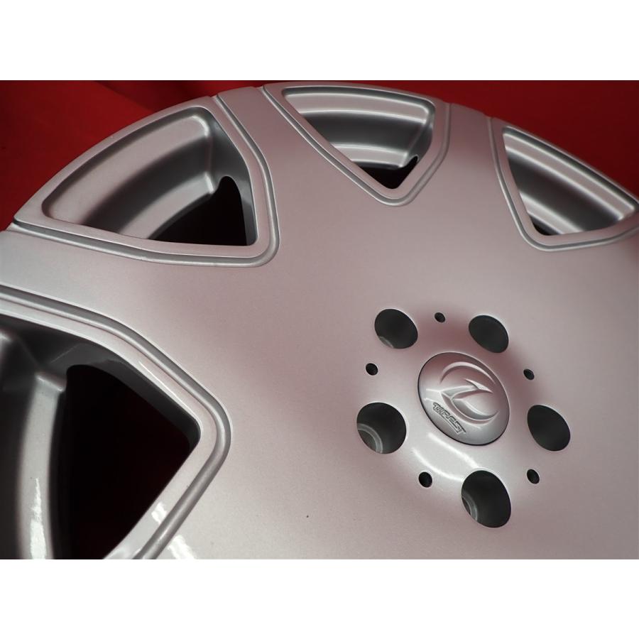 WREST ヴァレスト WD-5 中古ホイール 4本 8J 19インチ PCD114.3 5穴 +