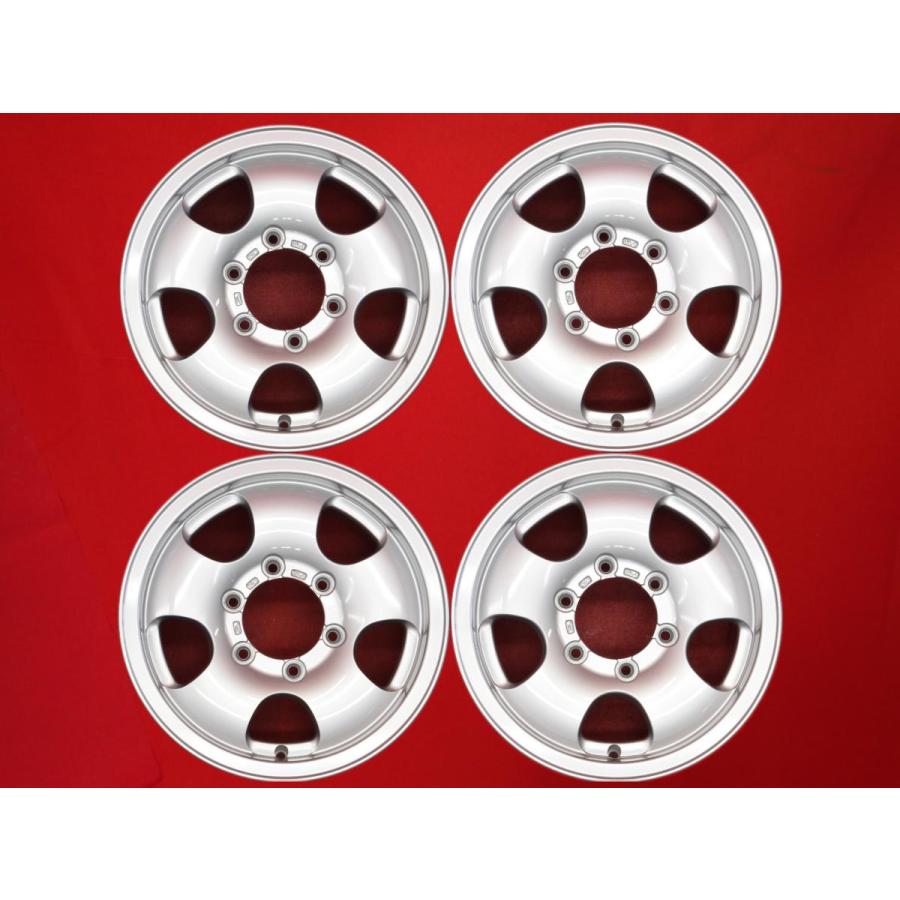 5スポーク タイプ 1P 中古ホイール 4本 6.5J 15インチ PCD139.7 6穴 +