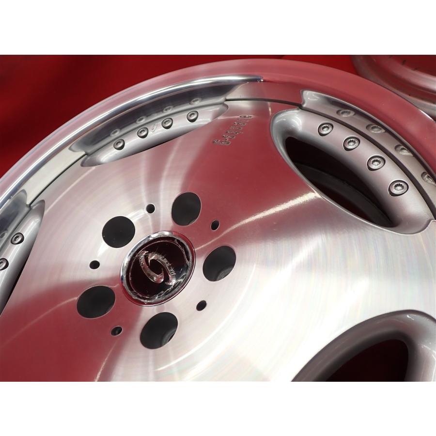 Gスクエア エステイタス スタイルD 中古ホイール 4本 8J 18インチ