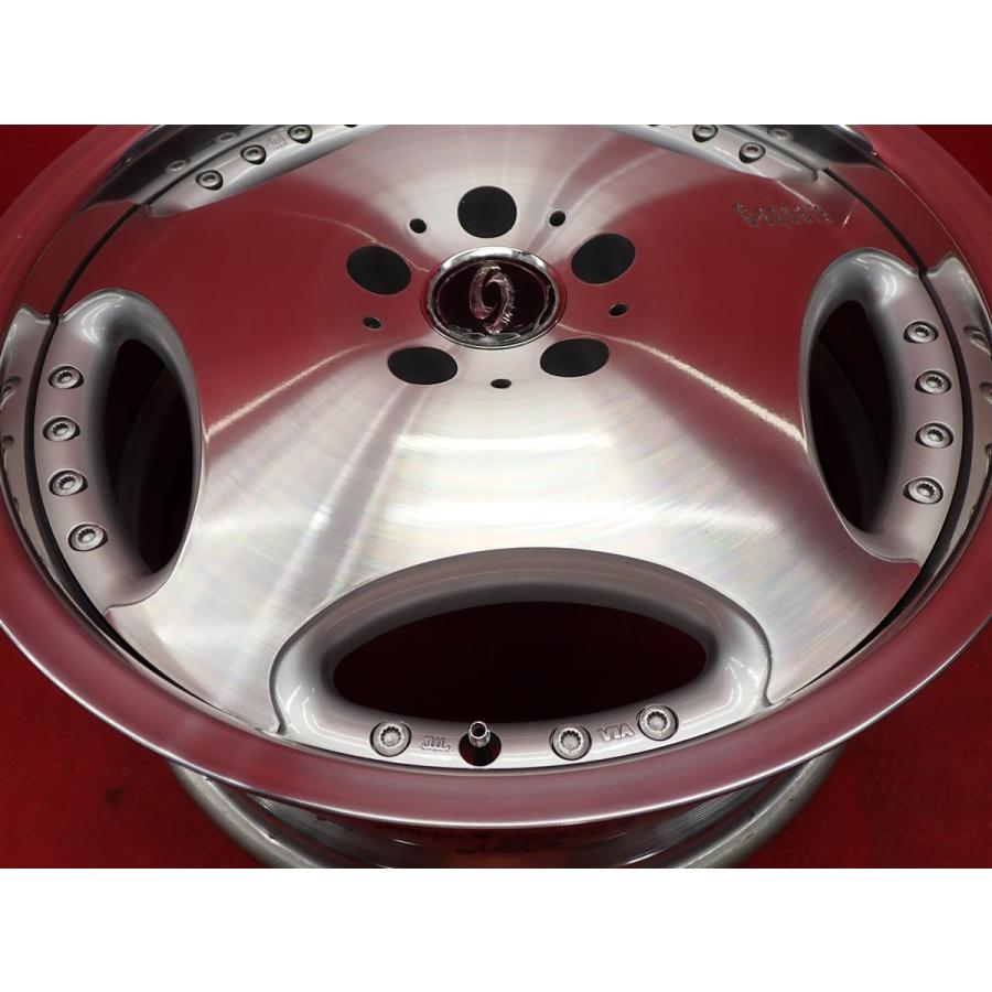 Gスクエア エステイタス スタイルD 中古ホイール 4本 8J 18インチ