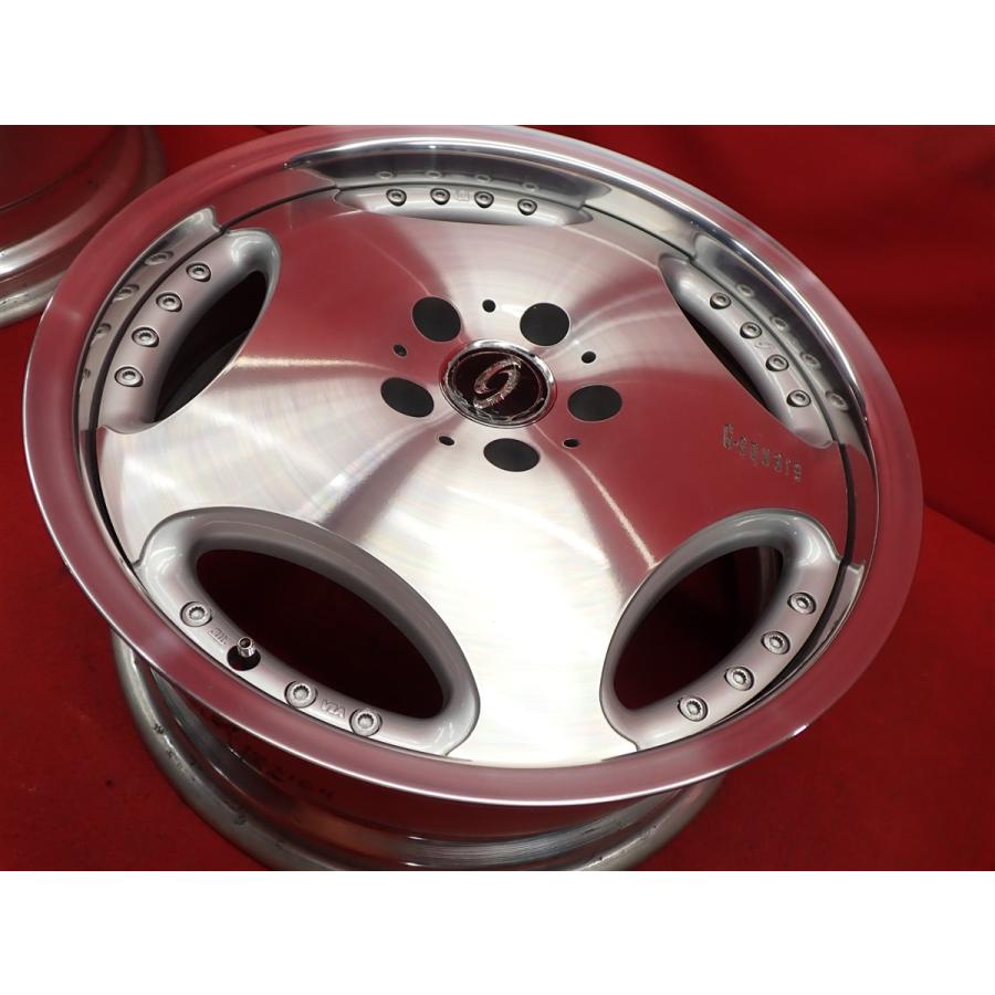 Gスクエア エステイタス スタイルD 中古ホイール 4本 8J 18インチ 