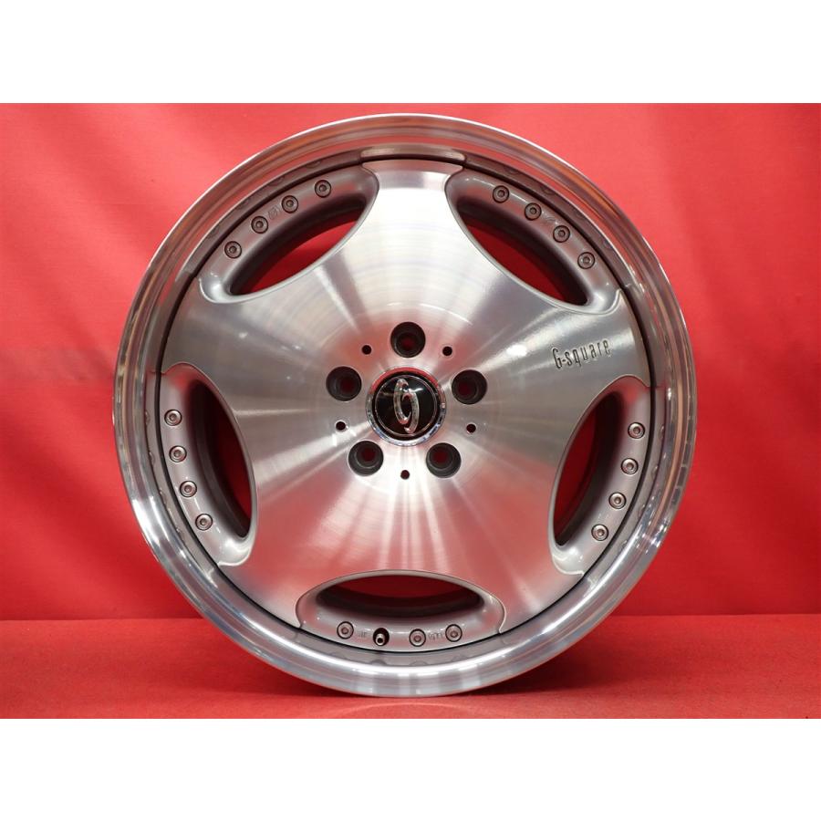 Gスクエア エステイタス スタイルD 中古ホイール 4本 8J 18インチ