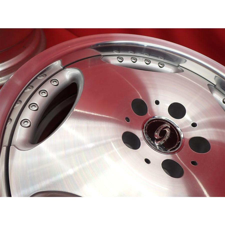 Gスクエア エステイタス スタイルD 中古ホイール 4本 8J 18インチ