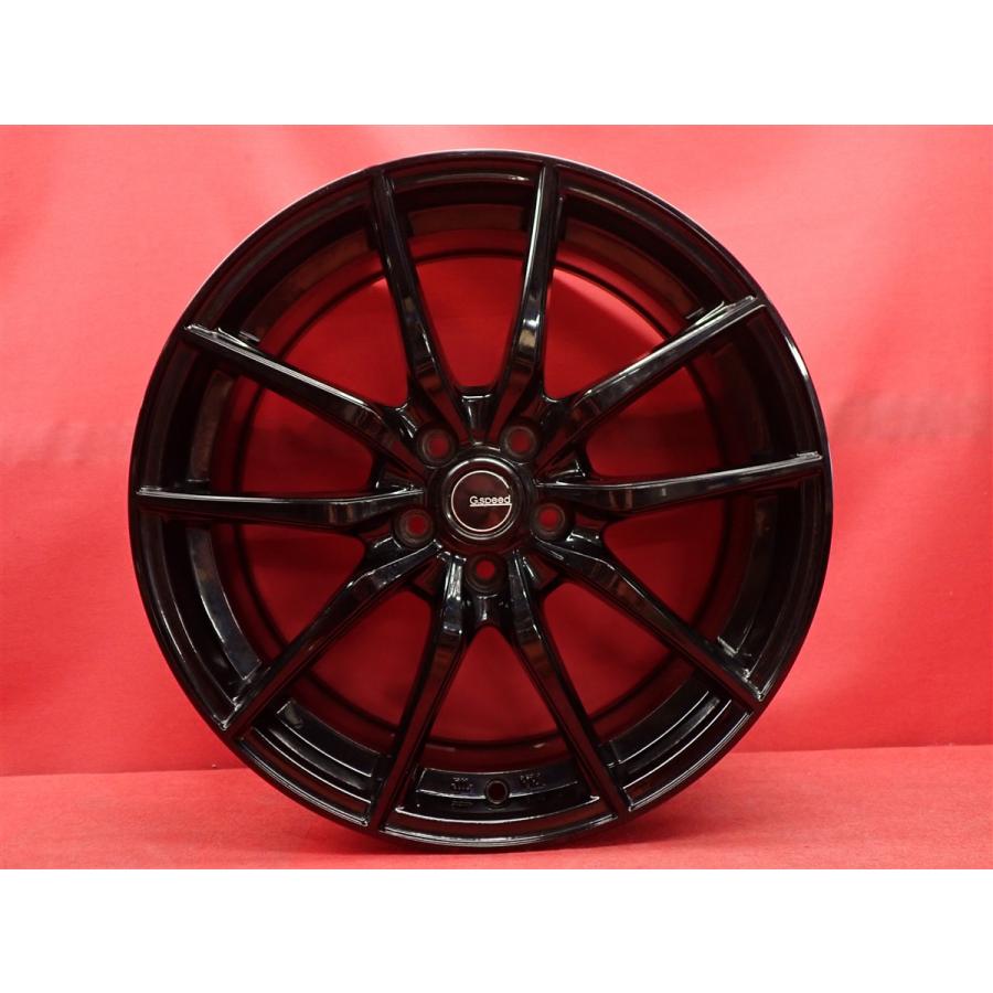 軽量 1本7.4kg G.speed ジースピード G-02 中古ホイール 4本 7J 17