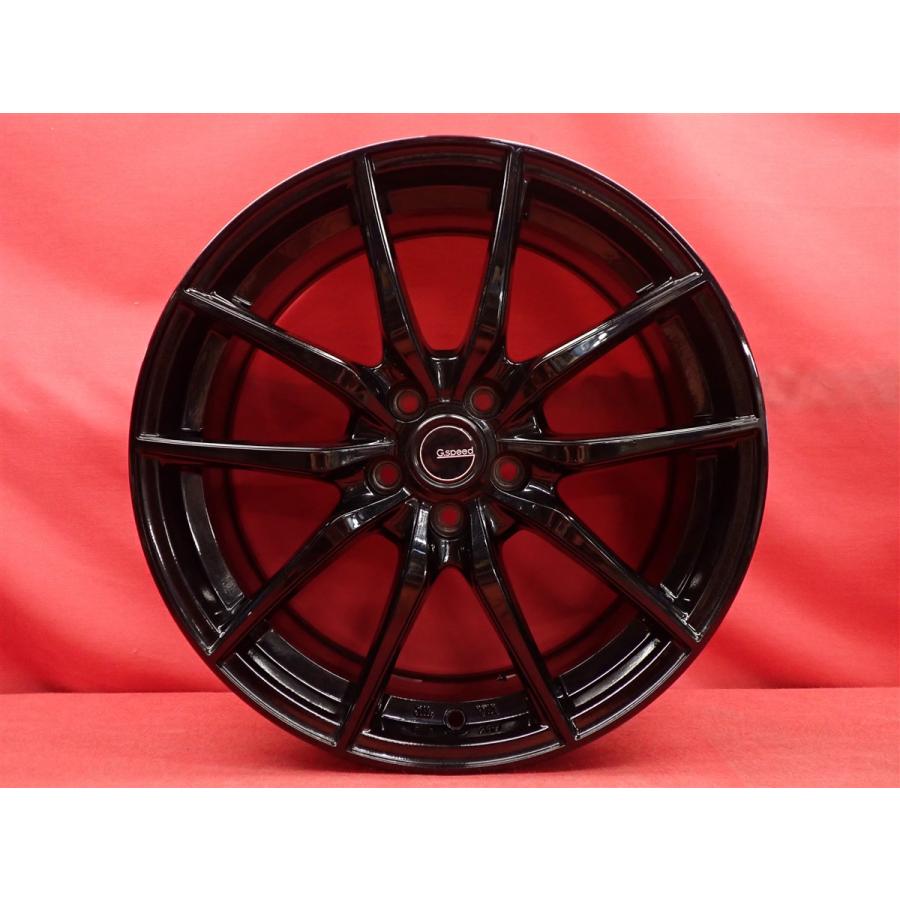 軽量 1本7.4kg G.speed ジースピード G-02 中古ホイール 4本 7J 17