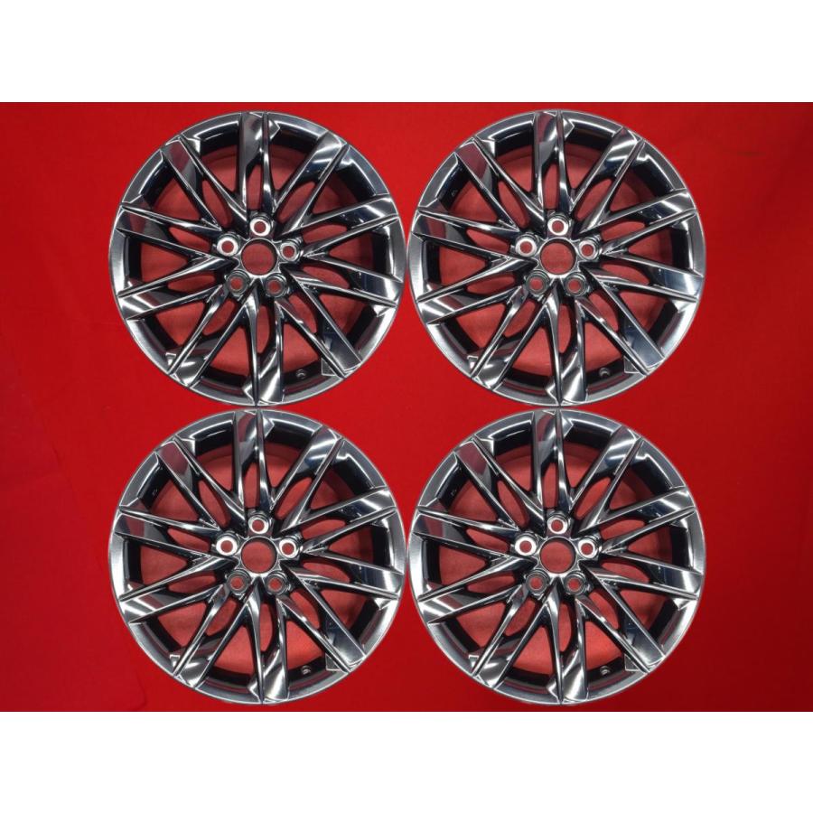 再塗装品 黒 LEXUS レクサス LS500 バージョンL 純正 中古ホイール 4本
