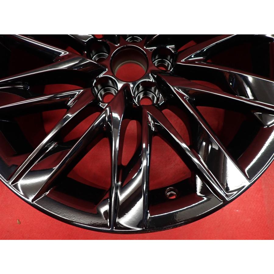 【美品 レクサス LS500 バージョンL 純正 19インチ ブラック 4本】 再塗装品 黒 LEXUS レクサス LS500 バージョンL 純正 中古ホイール 4本