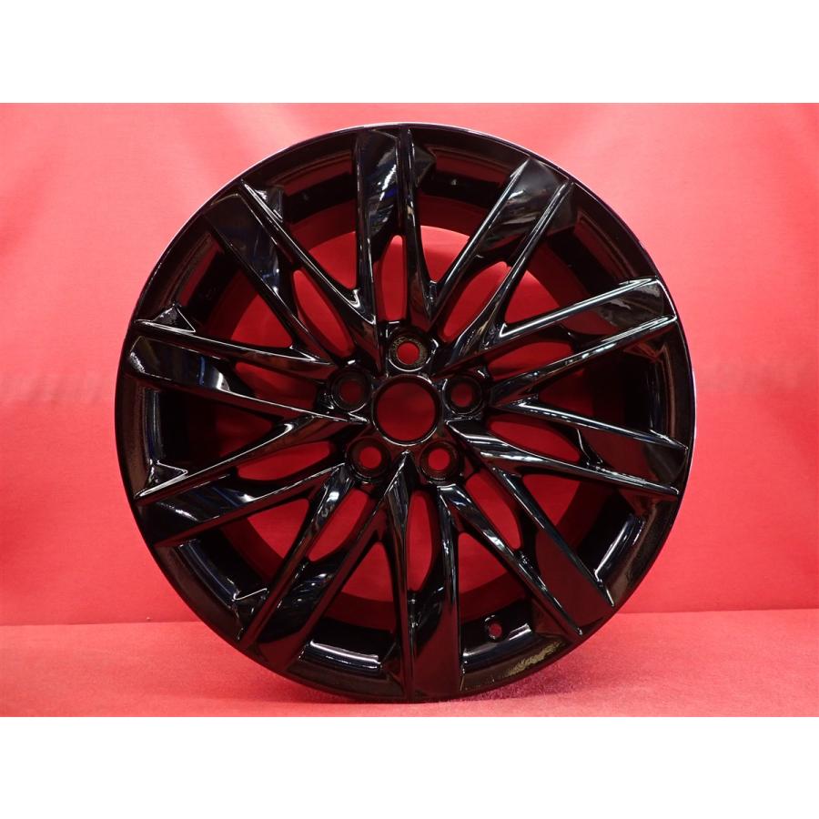 再塗装品 黒 LEXUS レクサス LS500 バージョンL 純正 中古ホイール 4本