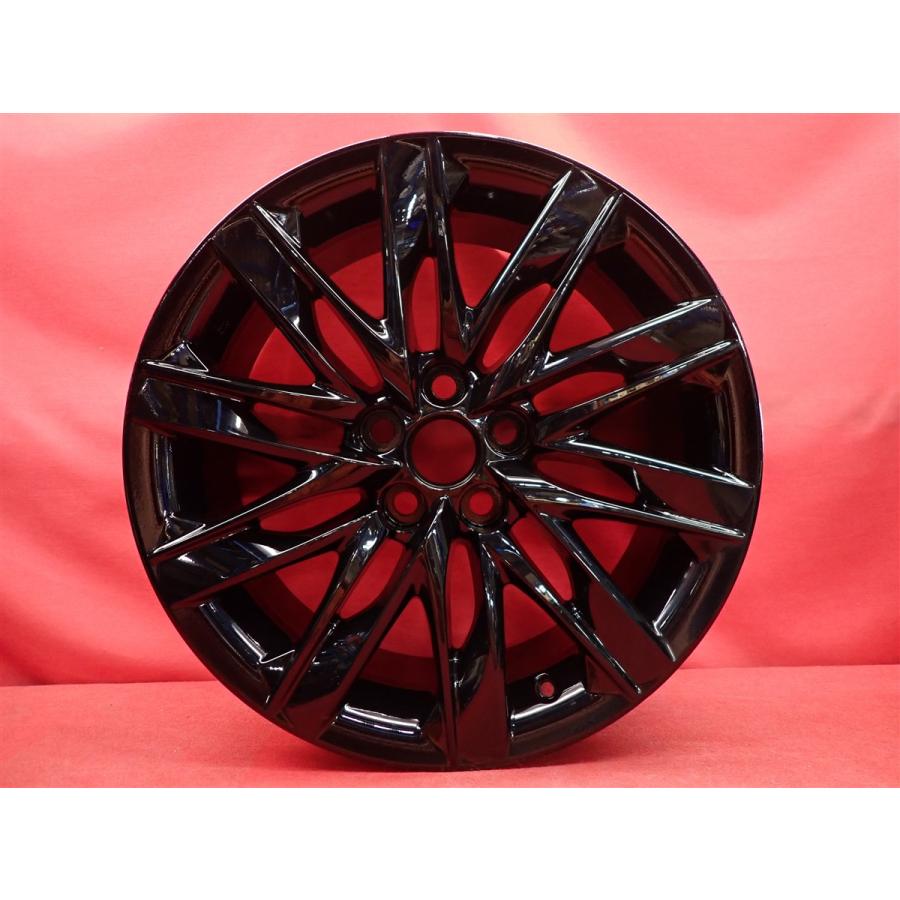再塗装品 黒 LEXUS レクサス LS500 バージョンL 純正 中古ホイール 4本