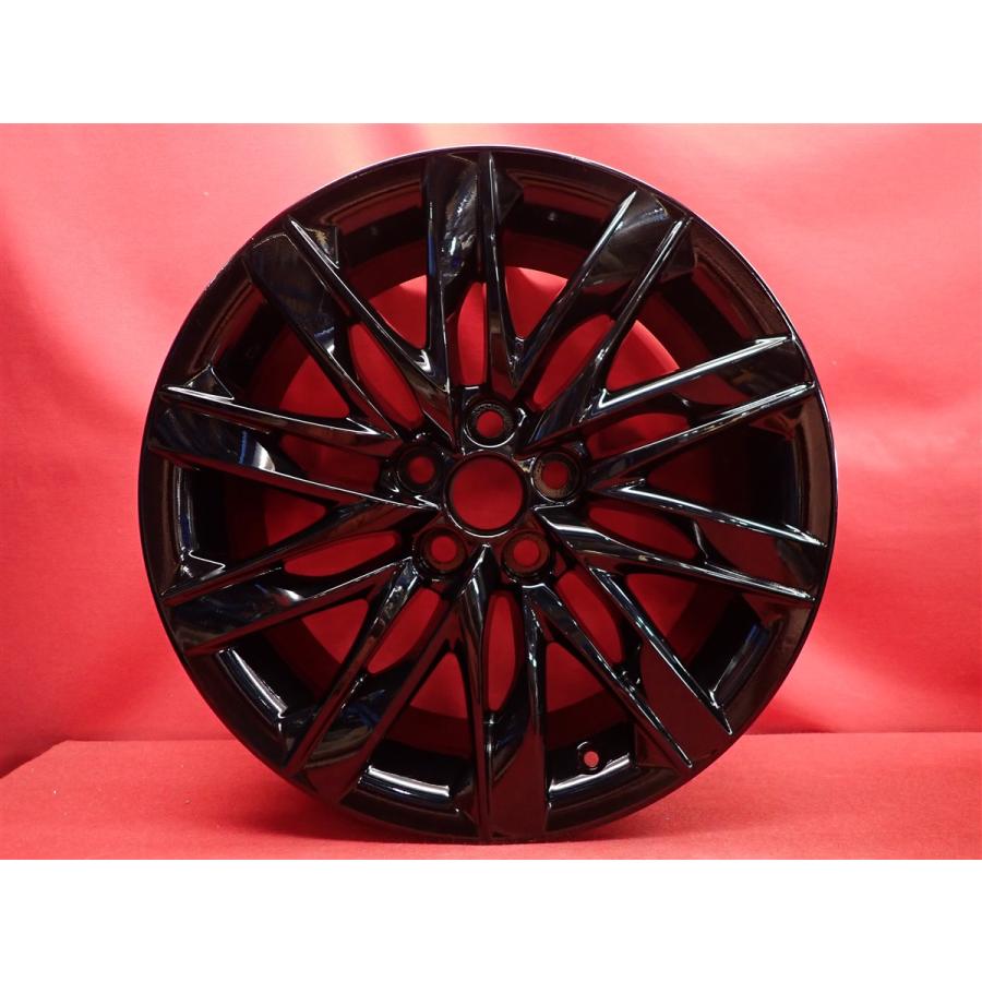 再塗装品 黒 LEXUS レクサス LS500 バージョンL 純正 中古ホイール 4本